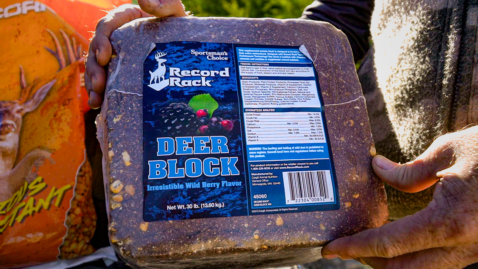 Record rack Deer Block Label